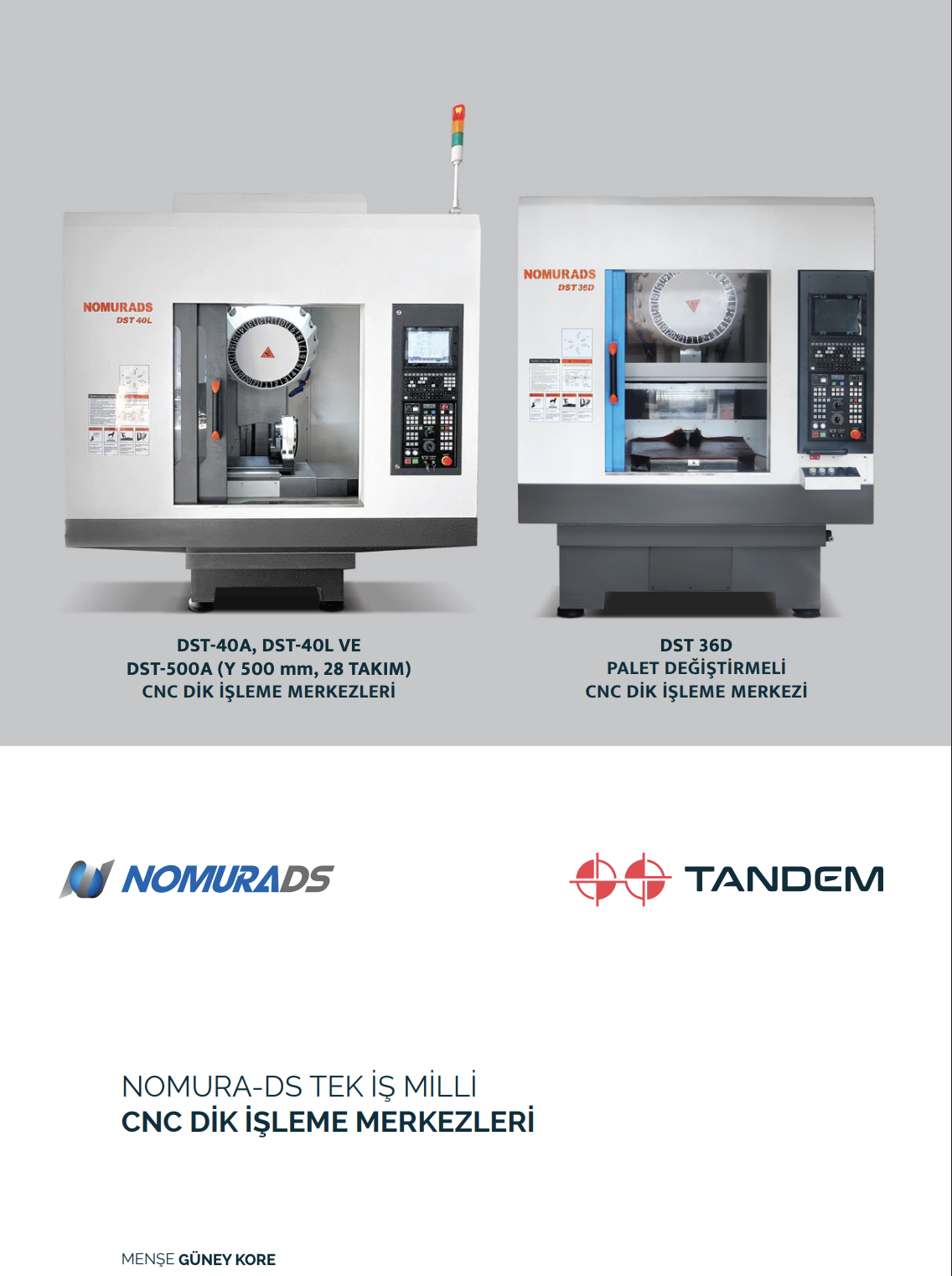 Nomura Tek İş Milli Katalog