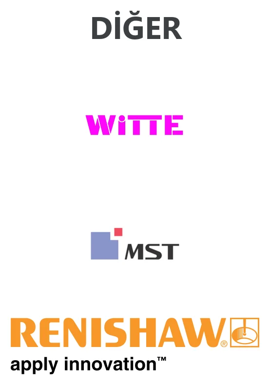 Diğer Ekipmanlar — WITTE, MST, RENISHAW