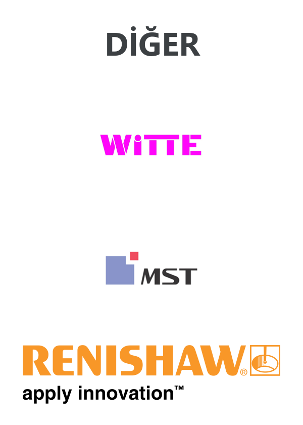 Diğer Ekipmanlar — WITTE, MST, RENISHAW